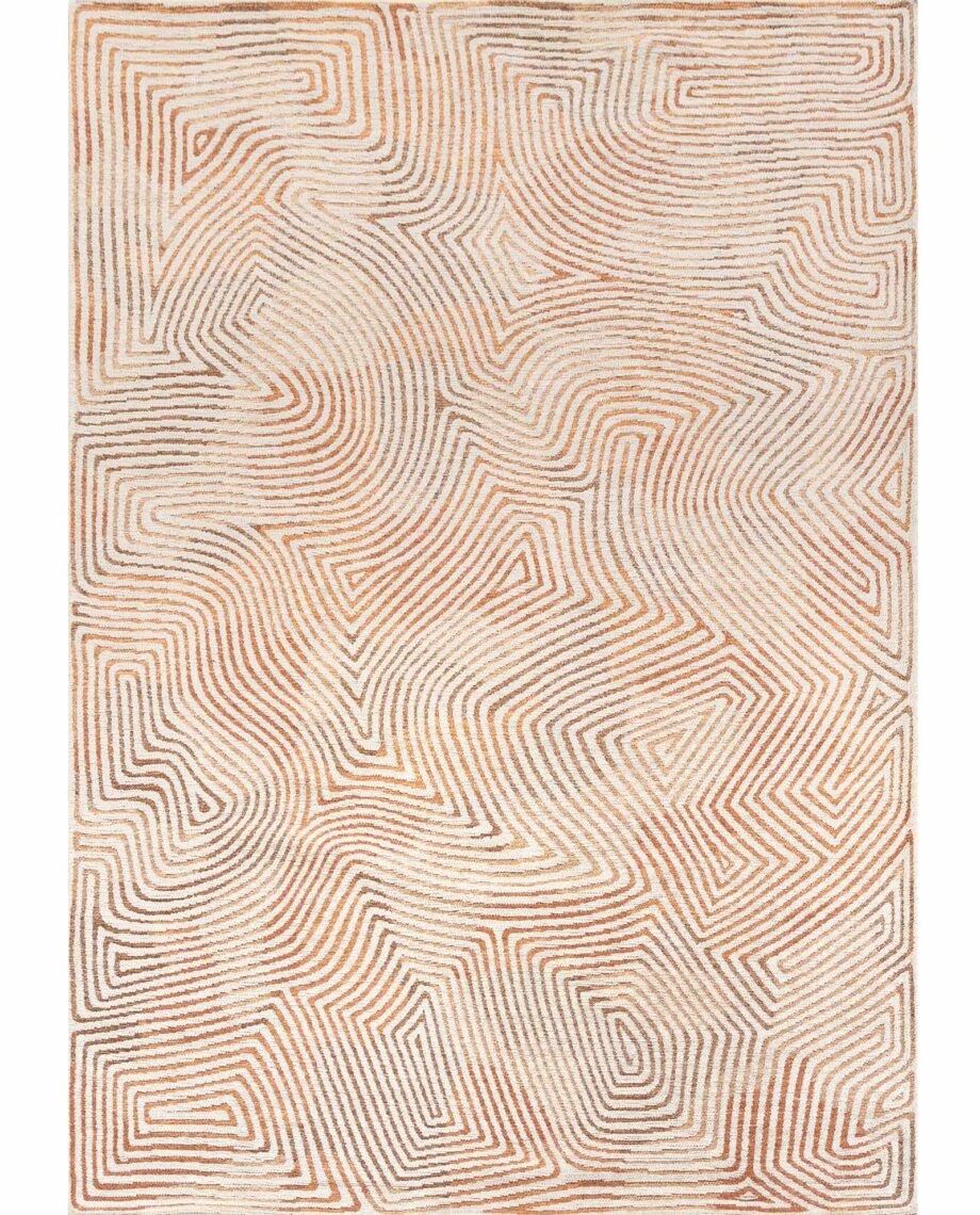 Louis De Poortere tapijt Meditation Coral 9800 Indian Sand