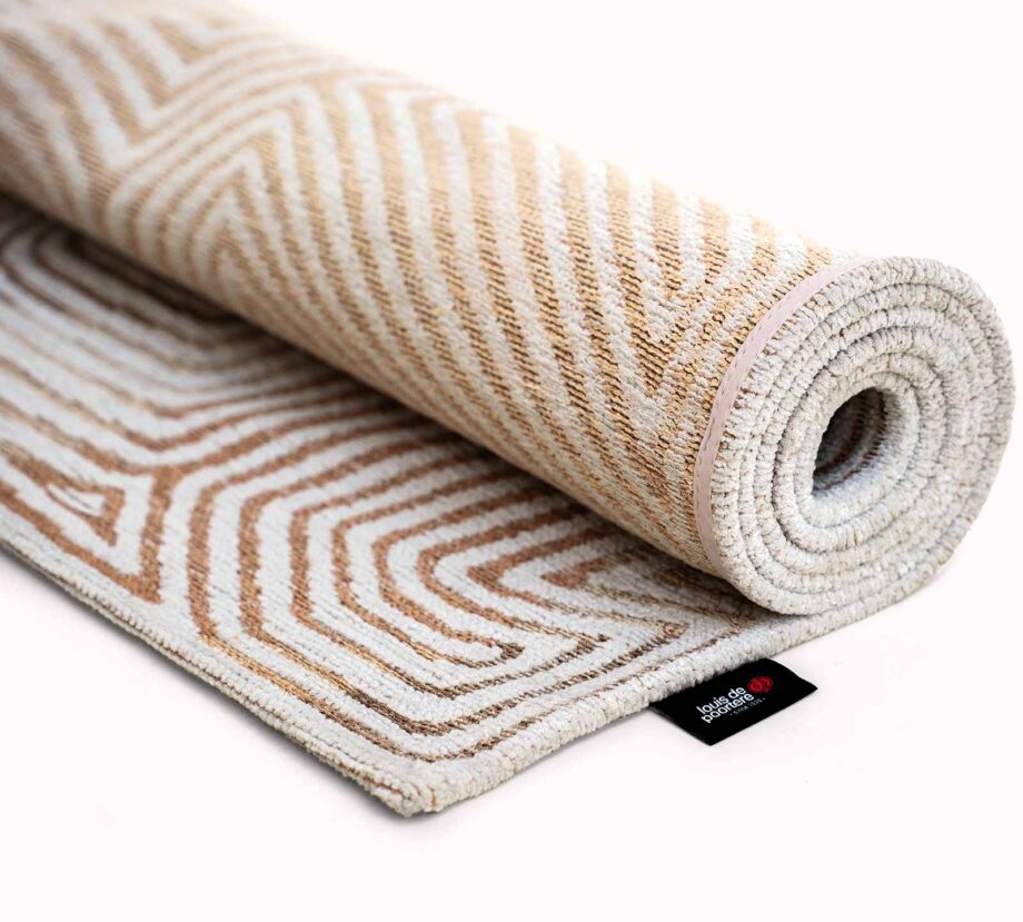 Louis De Poortere tapijt Meditation Coral 9800 Indian Sand roll