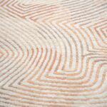 Louis De Poortere tapijt Meditation Coral 9800 Indian Sand zoom vertical