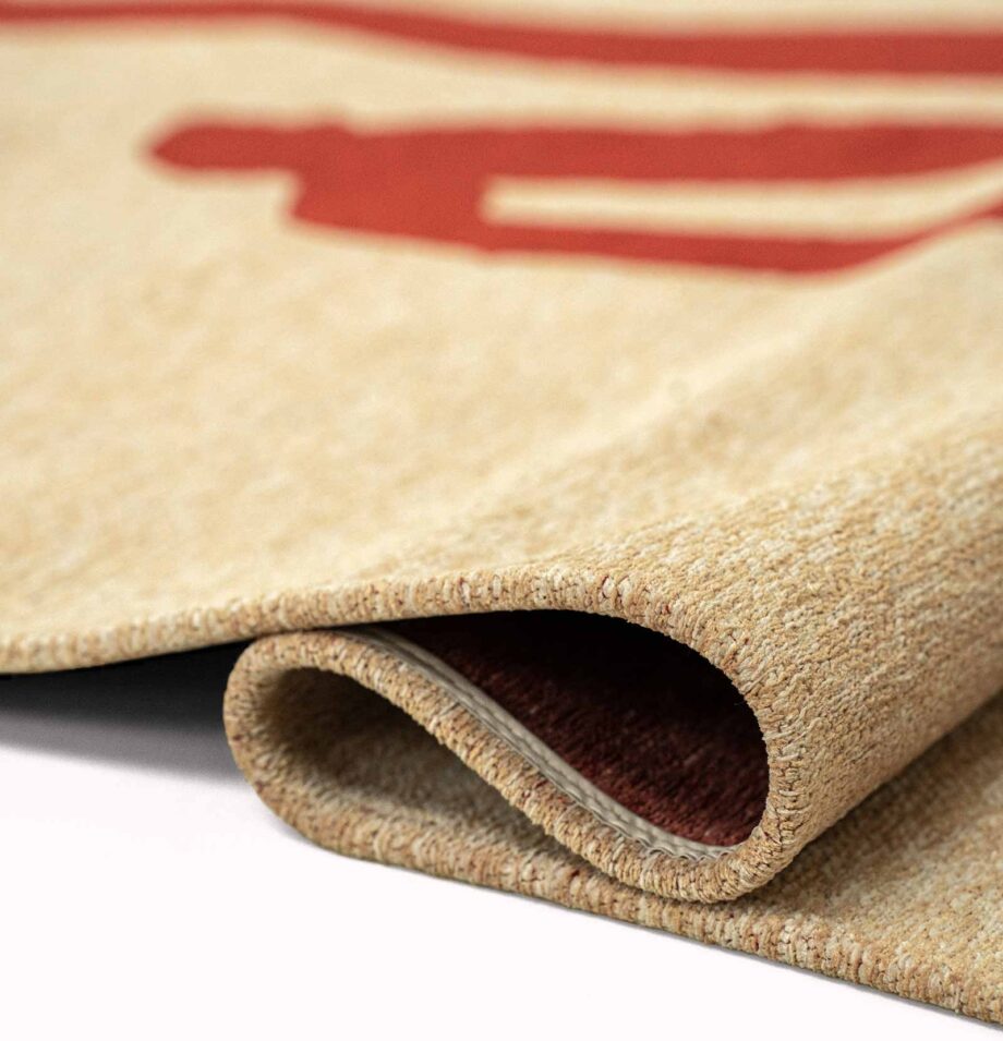 Louis De Poortere tapis Craft Ribbon 9847 Imperial Red fold