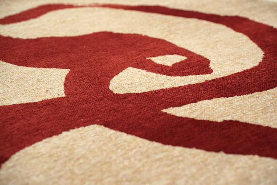 Louis De Poortere tapis Craft Ribbon 9847 Imperial Red zoom 2