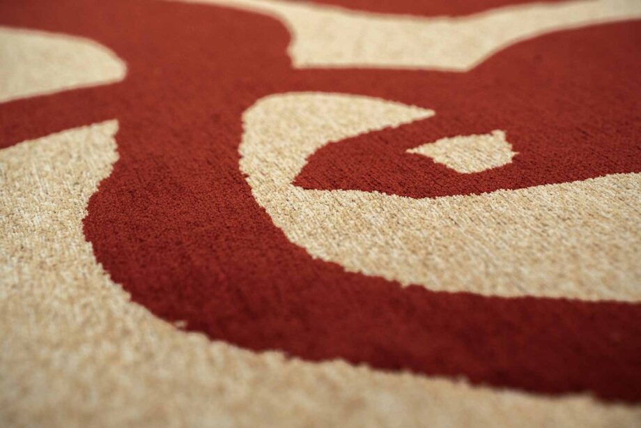 Louis De Poortere tapis Craft Ribbon 9847 Imperial Red zoom 4
