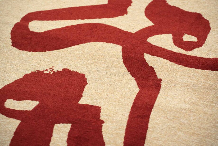 Louis De Poortere tapis Craft Ribbon 9847 Imperial Red zoom 5