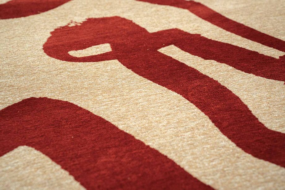 Louis De Poortere tapis Craft Ribbon 9847 Imperial Red zoom