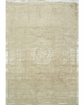 Louis De Poortere tapis Fading World Medallion 9672 Milk Curry