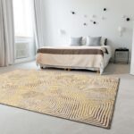 Louis De Poortere tapis Meditation Coral 9799 Coral Yellow Hippy Ambiance