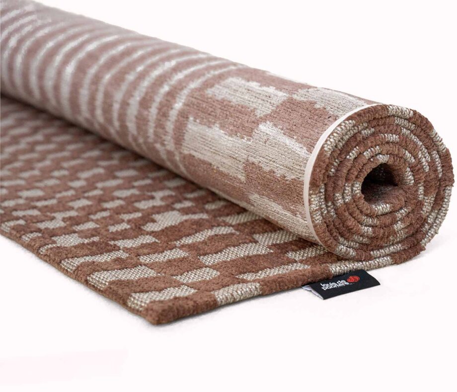 Louis De Poortere tapis Structures Berber 9653 Ksar roll